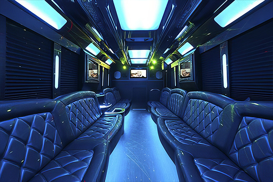 fancy party bus