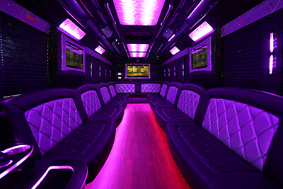 inside a detroit limousine